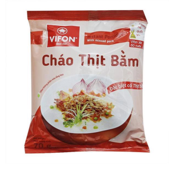 Cháo thịt bằm Vifon gói 70g